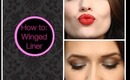 How To: Winged Eyeliner