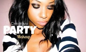 PARTY MAKEUP/NEW YEAR'S EVE - NOUVEL AN :GOLD GLITTER SMOKEY EYES - SMOKEY EYES DORE ♥ [Re-upload]