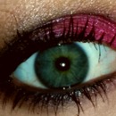 pink & black eyeshadow