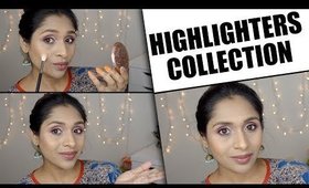 Highlighters Collection | Favorite Highlighters For Medium Skin & Decluttering | deepikamakeup