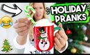 8 Christmas Pranks for the Holidays! Roommate Wars!!