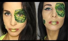 Reptile Lizard Under the Skin Halloween Tutorial