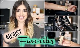 August Favorites & School Essentials + Giveaway Winners & Scammers