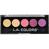 L.A. Colors 5 Color Metallic Eyeshadow Palette Wild Flower