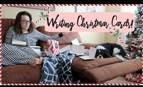 MORNING SICKNESS & WRITING CHRISTMAS CARDS TO YOU! VLOGMAS DAY 7