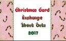 Christmas Card Exchange Shout Outs | 1st Reveal 2017 | PrettyThingsRock