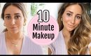 10 MINUTE MAKEUP TRANSFORMATION...seriously 10 minutes!