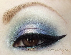 A re-vamp of an older look I did. I am much happier with it now. May 18th, 2012 -- Prettymaking: FOTD/EOTD: Watercolors, Version 2.0 -- http://prettymaking.blogspot.com/2012/05/fotdeotd-watercolors-version-20.html