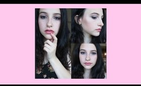 Summer Lilac Eye and Coral Ombre Lip| Makeup Tutorial