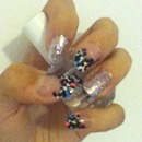 Glamorous Leopard Nails