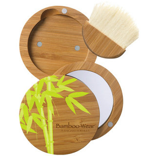 Physicians Formula Bamboo Wear Bamboo Compact, Mirror, & Brush