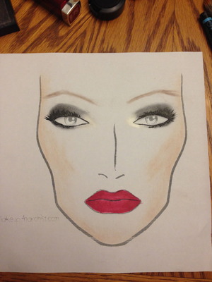 this was one of my most popular face charts. Everyone loved it!