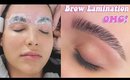 I TRIED BROW LAMINATION: New Brow Trend For Full Brows (vlog)