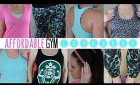 Affordable Gym Lookbook!
