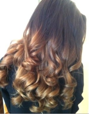 Dip Dyed Caramel Hair...Like!?