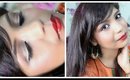 Gold Brown Eye Makeup Tutorial For Indian Festival Party Makeup,SuperPrincessjo