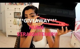 NUME Hair Straightener GIVEAWAY - INTERNATIONAL GIVEAWAY