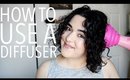How To Use a Diffuser on Curly/Wavy Hair | Laura Neuzeth