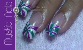 Candy Nail Design with Polish :::... Jennifer Perez of Mystic Nails ☆