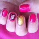 Valentines day nails