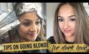 How to Go Blonde for Dark Hair