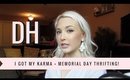 Daily Hayley | I Got My Karma, Memorial Day Thrifting