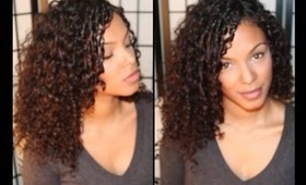 Curly Hair Routine & Styling (Natural Hair)