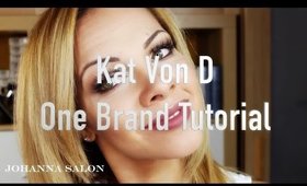 Kat Von D One Brand Makeup Tutorial