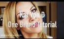 Kat Von D One Brand Makeup Tutorial