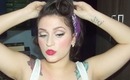 Maquiagem Pin-up! Pin-up makeup inspired! Vintage Makeup!