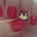 Angry Bird Nails