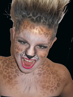 Funky Cheetah - watch how I did this: http://www.youtube.com/watch?v=04TtU_TjCDc
