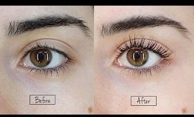 DIY LASH LIFT/PERM USING AT HOME KIT FOR UNDER $10 | First Impression