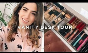 DOWNSIZING MY MAKEUP COLLECTION & DRESSING TABLE TOUR | Lily Pebbles