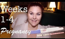 Pregnancy Weeks 1-4!! How we got PREGNANT + SYMPTOMS!!