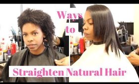 Chocolate Steam Treatment for Straightening Natural Hair