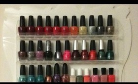 Nail Polish Storage!!