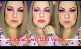 Summer Sunset Smokey Eyes - Tutorial: Ojos Verano Haumado Puesta De Sol