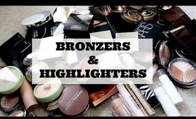 MAKEUP DECLUTTER BRONZERS & HIGHLIGHTERS