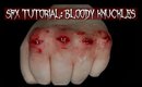 SFX BLOODY KNUCKLES | Special FX Tutorial