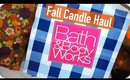Fall Bath & Body Works Candle Haul // 2 for $24 Sale