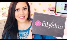 FABFITFUN UNBOXING! | FALL 2014 (My Favorite One Yet!)