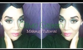 Olive Green Makeup Tutorial