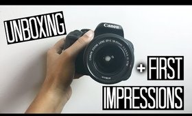 Canon EOS Rebel T5i Unboxing + First Impressions