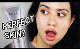 PUR Bare It All 4 in 1 Skin Perfecting Foundation Wear Test 12 Days of Foundation Day 10
