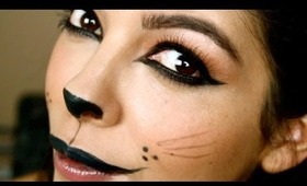 Last Minute Halloween Costume Tutorial: Kitty Cat