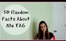 50 Random Facts About Me TAG | MakeupbyAdriana18