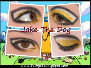 http://www.bethysbeautyspot.com/Adventure-Time-Jake-Inspired-Eye-Look-24801408