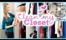 How I Organize my Wardrobe & Closet Tour! || #SPRINGFORWARD Day 2