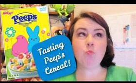 Tasting Peeps Cereal Limited Edition